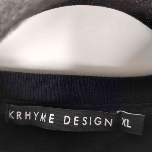 KRHYME DESIGN プリントS/Sカットソー STREET メンズ XL
