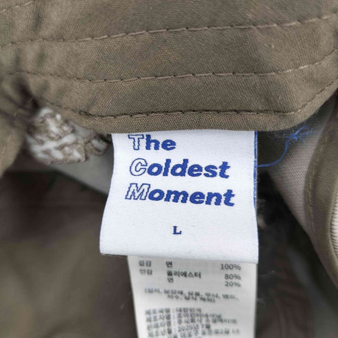 the coldest moment チマヨ柄 刺繍キャップ メンズ L