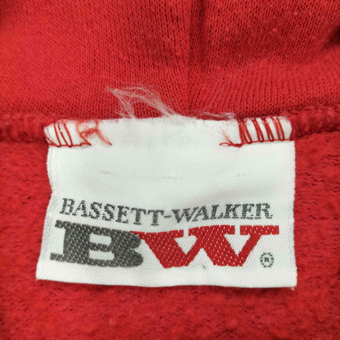 バセットウォーカー BASSETT WALKER 80s ST.BERNARDS WILDCATS ラグランスリーブプルオーバーパーカー メンズ