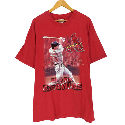 ヘインズ Hanes USA製 MLB フロントチームプリントクルーネックTシャツ メンズ XL