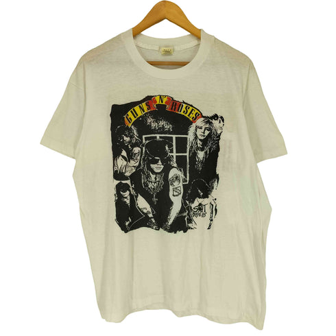 スクリーンスターズ SCREEN STARS 80s USA製 袖裾シングル 両面プリントバンドTシャツ メンズ L