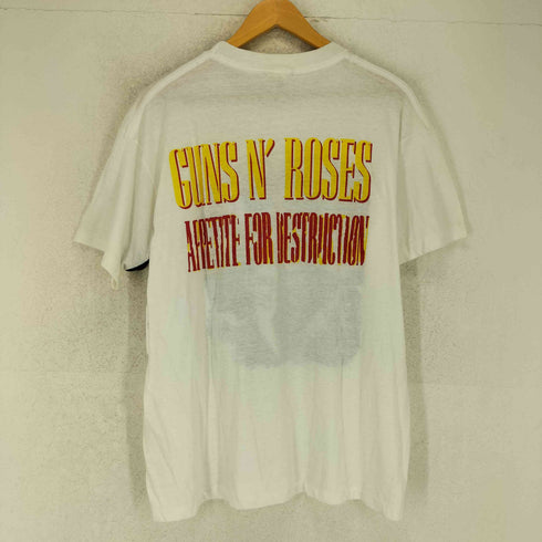 スクリーンスターズ SCREEN STARS 80s USA製 袖裾シングル 両面プリントバンドTシャツ メンズ L
