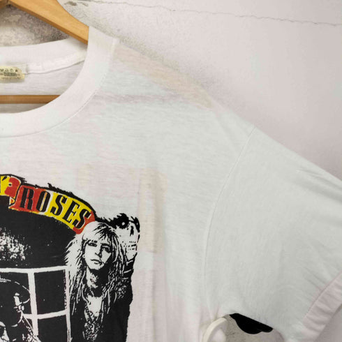 スクリーンスターズ SCREEN STARS 80s USA製 袖裾シングル 両面プリントバンドTシャツ メンズ L