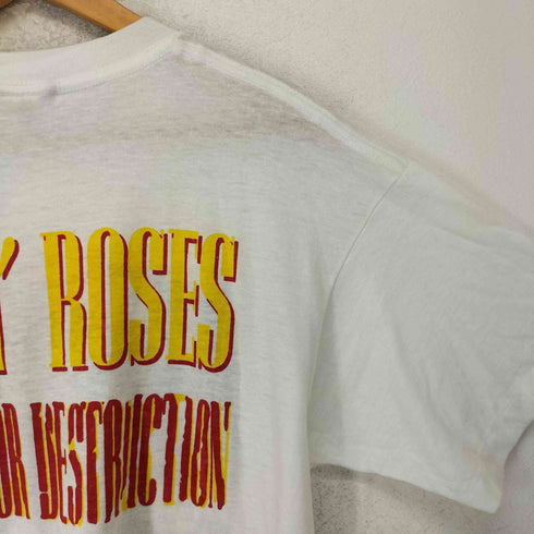 スクリーンスターズ SCREEN STARS 80s USA製 袖裾シングル 両面プリントバンドTシャツ メンズ L