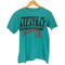 80-90s ALCATRAZ 裾シングル フロントプリントクルーネックTシャツ メンズ