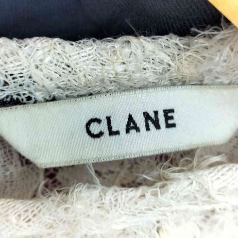 クラネ CLANE FRINGE LACE TOPS レディース JPN:1