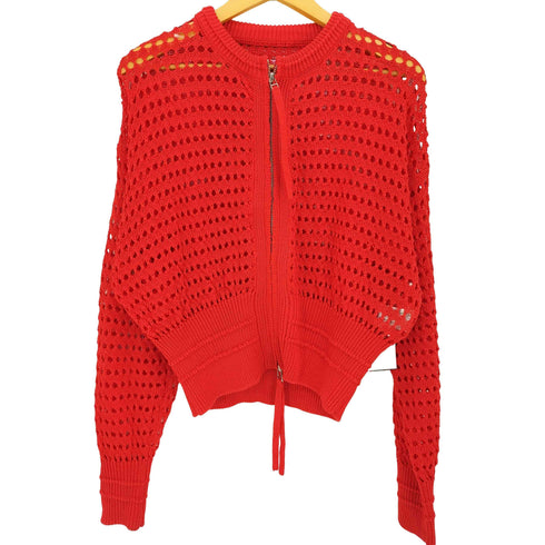 アダムエロペ Adam et Rope 24ss メッシュニットブルゾン レディース FREE
