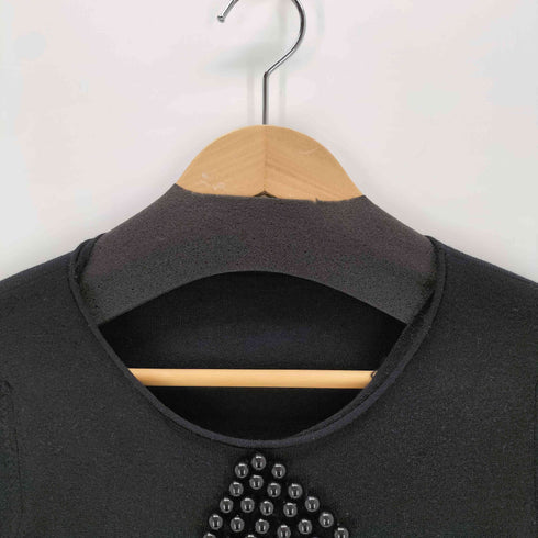 エンポリオアルマーニ EMPORIO ARMANI ビーズ装飾 L/Sニット メンズ 42