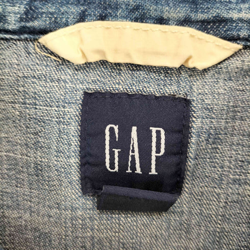 ギャップ Gap 00s ウエスタンデニムシャツ メンズ L