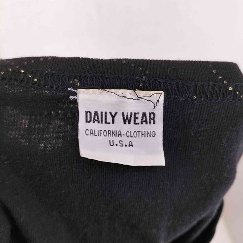 DAILY WEAR デイリーウェア 七分袖 ラウンドネック ハート カットソー Y2K レディース
