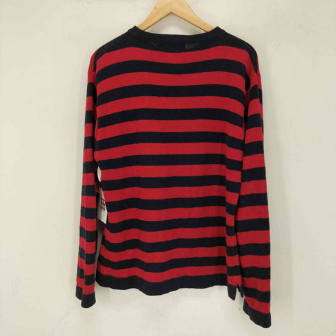 ポロバイラルフローレン Polo by RALPH LAUREN 90S ボーダー柄 コットンニット メンズ JPN:S