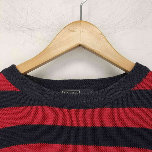 ポロバイラルフローレン Polo by RALPH LAUREN 90S ボーダー柄 コットンニット メンズ JPN:S