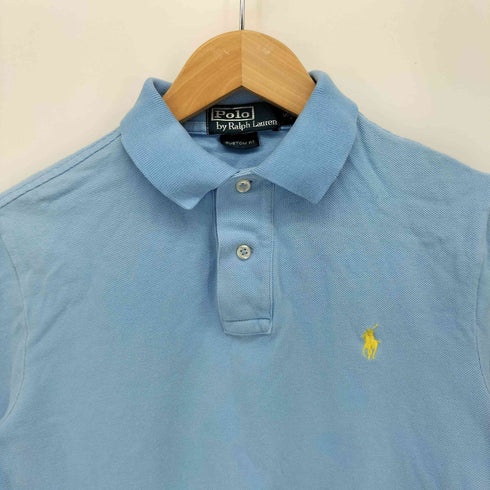 ポロバイラルフローレン Polo by RALPH LAUREN CUSTOM FIT ポニー刺繍 鹿の子 ポロシャツ レディース JPN:S