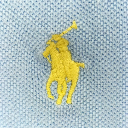 ポロバイラルフローレン Polo by RALPH LAUREN CUSTOM FIT ポニー刺繍 鹿の子 ポロシャツ レディース JPN:S