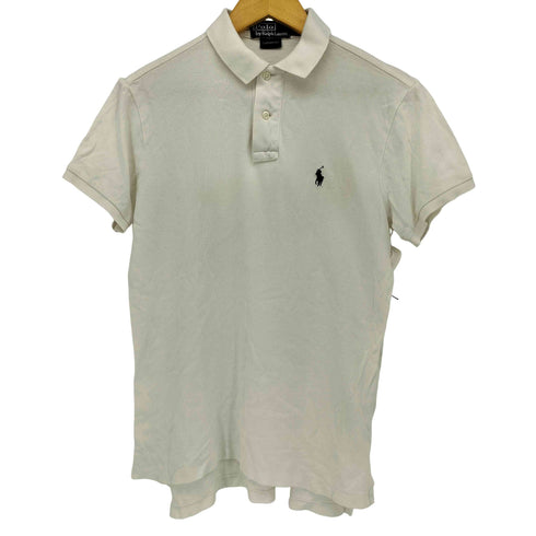 ポロバイラルフローレン Polo by RALPH LAUREN CUSTOM FIT ポニー刺繍 鹿の子 ポロシャツ レディース JPN:S