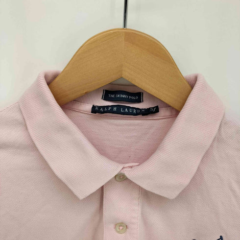 ラルフローレン RALPH LAUREN THE SKINNY POLO ビッグポニー ナンバリング 3 鹿の子 ポロシャツ レディース 5f