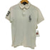 ポロバイラルフローレン Polo by RALPH LAUREN CUSTOM FIT ビッグポニー ナンバリング 3 鹿の子 ポロシャツ レディース JPN:S