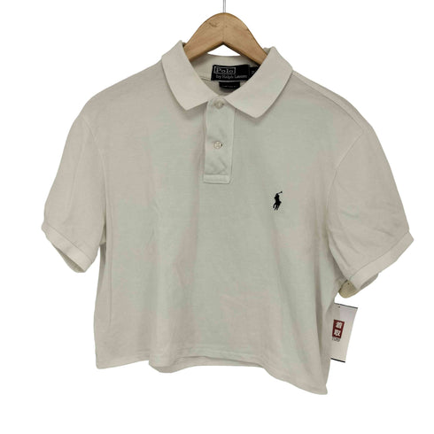 ポロバイラルフローレン Polo by RALPH LAUREN 短丈 ポロシャツ レディース JPN:M