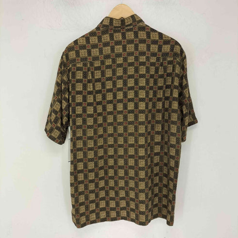 クレイボーン Claiborne S/S総柄シルクシャツ メンズ import:S