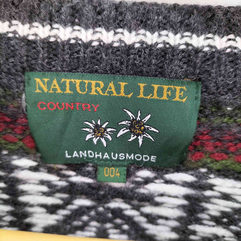 natural life ノルディックセーター メンズ JPN:4