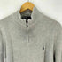 ポロバイラルフローレン Polo by RALPH LAUREN ハーフジップ コットンニットセーター メンズ JPN:L