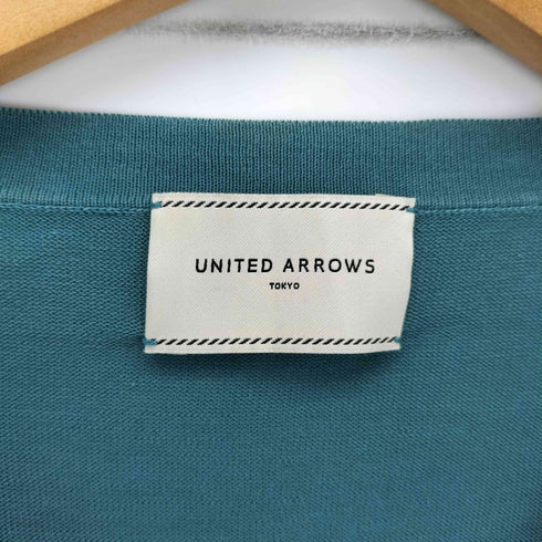 ユナイテッドアローズ UNITED ARROWS 半袖 コットンニット カーディガン レディース