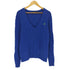 ポロラルフローレン POLO RALPH LAUREN ポニー刺しゅう ケーブル Vネックニット レディース JPN:XL
