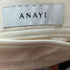 アナイ ANAYI ツイル裏起毛サイドボタンパンツ レディース 40