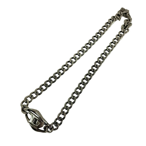 ディーゼル DIESEL Dx1412 ロゴチェーン ネックレス メンズ