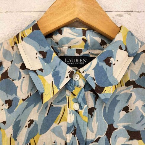 ローレンラルフローレン LAUREN RALPH LAUREN 総柄 シャツ レディース JPN:L