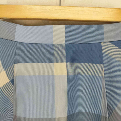 ブルーレーベルクレストブリッジ BLUE LABEL CRESTBRIDGE チェッククロッシングビエラスカート レディース 40