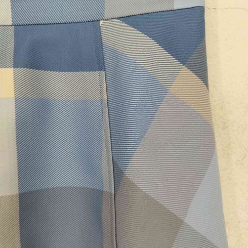 ブルーレーベルクレストブリッジ BLUE LABEL CRESTBRIDGE チェッククロッシングビエラスカート レディース 40