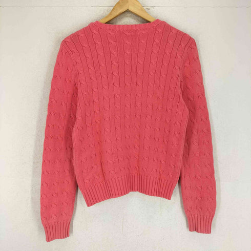 ラルフローレン RALPH LAUREN ポニー刺しゅう ケーブルニット レディース JPN:M