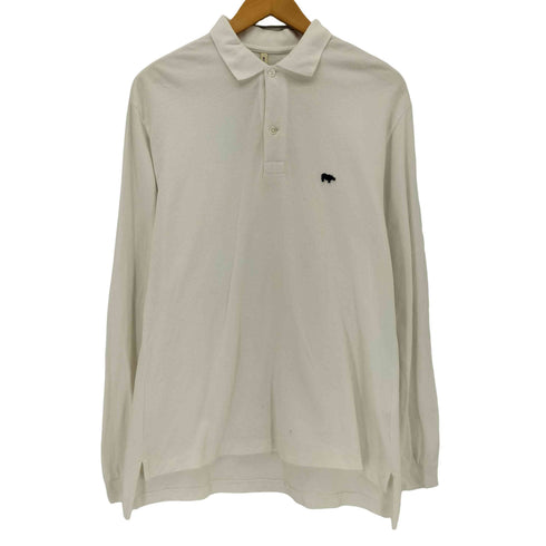 サイベーシックス SCYE BASICS パッチ L/S 鹿の子ポロシャツ メンズ 40