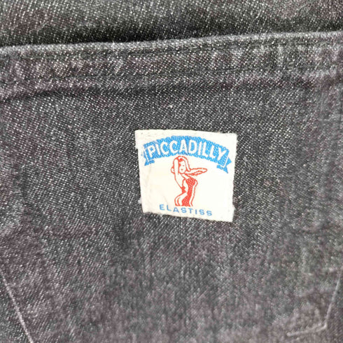 PICCADILLY ブラック ストレートデニム メンズ US:32-33