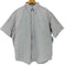 インディヴィジュアライズドシャツ individualized shirts DRESS 半袖 ストライプ柄ボックスシャツ メンズ L