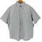 インディヴィジュアライズドシャツ individualized shirts DRESS 半袖 ストライプ柄ボックスシャツ メンズ L