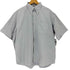 インディヴィジュアライズドシャツ individualized shirts DRESS 半袖 ストライプ柄ボックスシャツ メンズ L