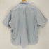 インディヴィジュアライズドシャツ individualized shirts DRESS 半袖 ストライプ柄ボックスシャツ メンズ L