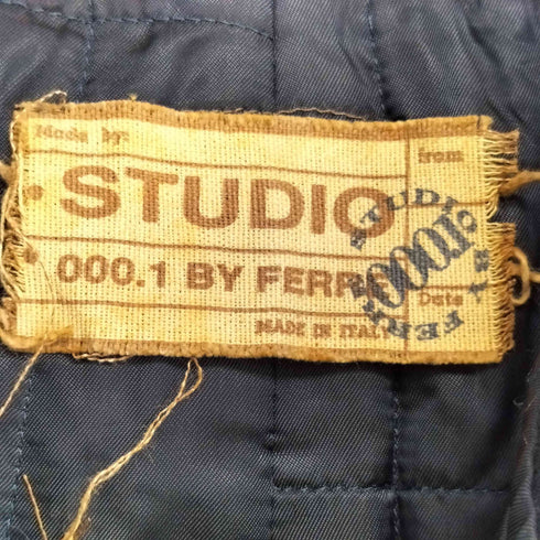ストゥーディオフェレ studio 0001 by ferre フーデッドコート メンズ