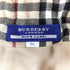 バーバリーブルーレーベル BURBERRY BLUE LABEL ノバチェック ウール100 プリーツ切替キャミワンピース レディース 36