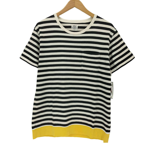 ミスタージェントルマン MR.GENTLEMAN ボーダークルーネックTシャツ メンズ JPN:L