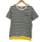 ミスタージェントルマン MR.GENTLEMAN ボーダークルーネックTシャツ メンズ JPN:L
