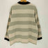 ボーダージップポロシャツ メンズ import:L