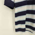 ラコステ LACOSTE ピマコットン リネン ブルーボーダー ポロシャツ メンズ import:L