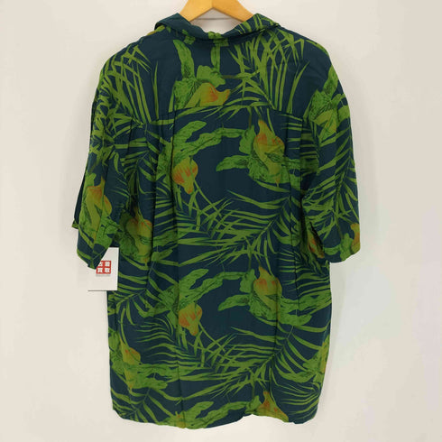 トゥーパームス TWO PALMS MADE IN HAWAII ガーメントダイ アロハシャツ メンズ import:L
