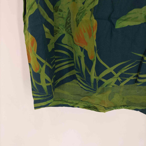 トゥーパームス TWO PALMS MADE IN HAWAII ガーメントダイ アロハシャツ メンズ import:L
