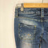 ザラ ZARA TRF DENIM ペイント クラッシュ加工 ローライズ フレアデニム Y2K メンズ FR:38-40