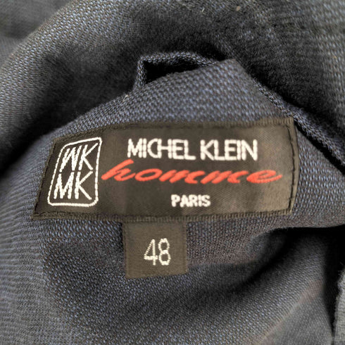 ミッシェルクランオム MICHEL KLEIN HOMME リネンコットン ブルゾン メンズ JPN:48