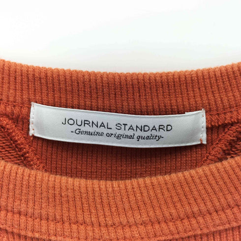 ジャーナルスタンダード JOURNAL STANDARD ビッグシルエット ヘビーウェイト クルーネックスウェット メンズ JPN:M